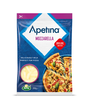 Apetina® Mozzarella revet 200 g