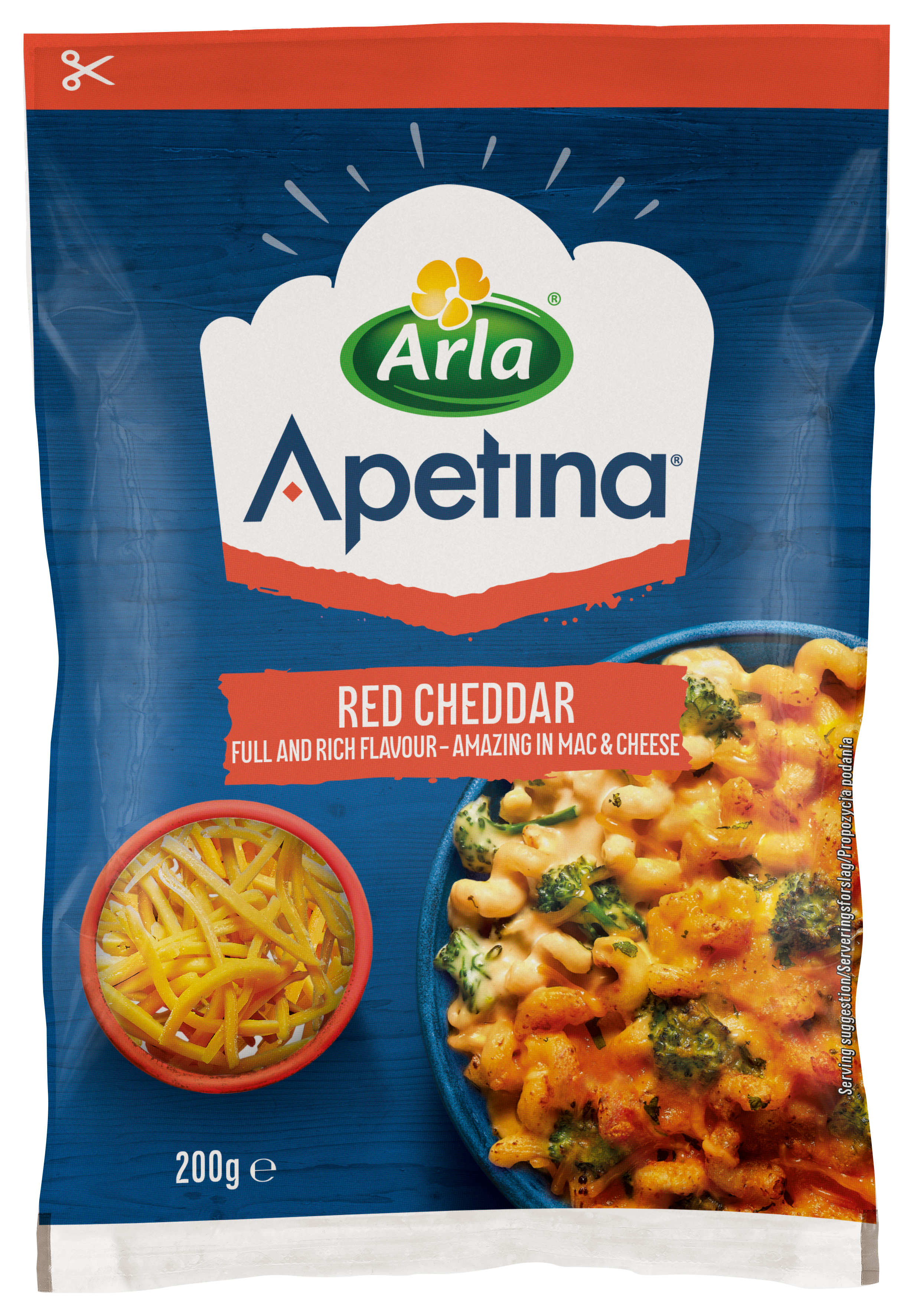 Apetina Red Cheddar 200g